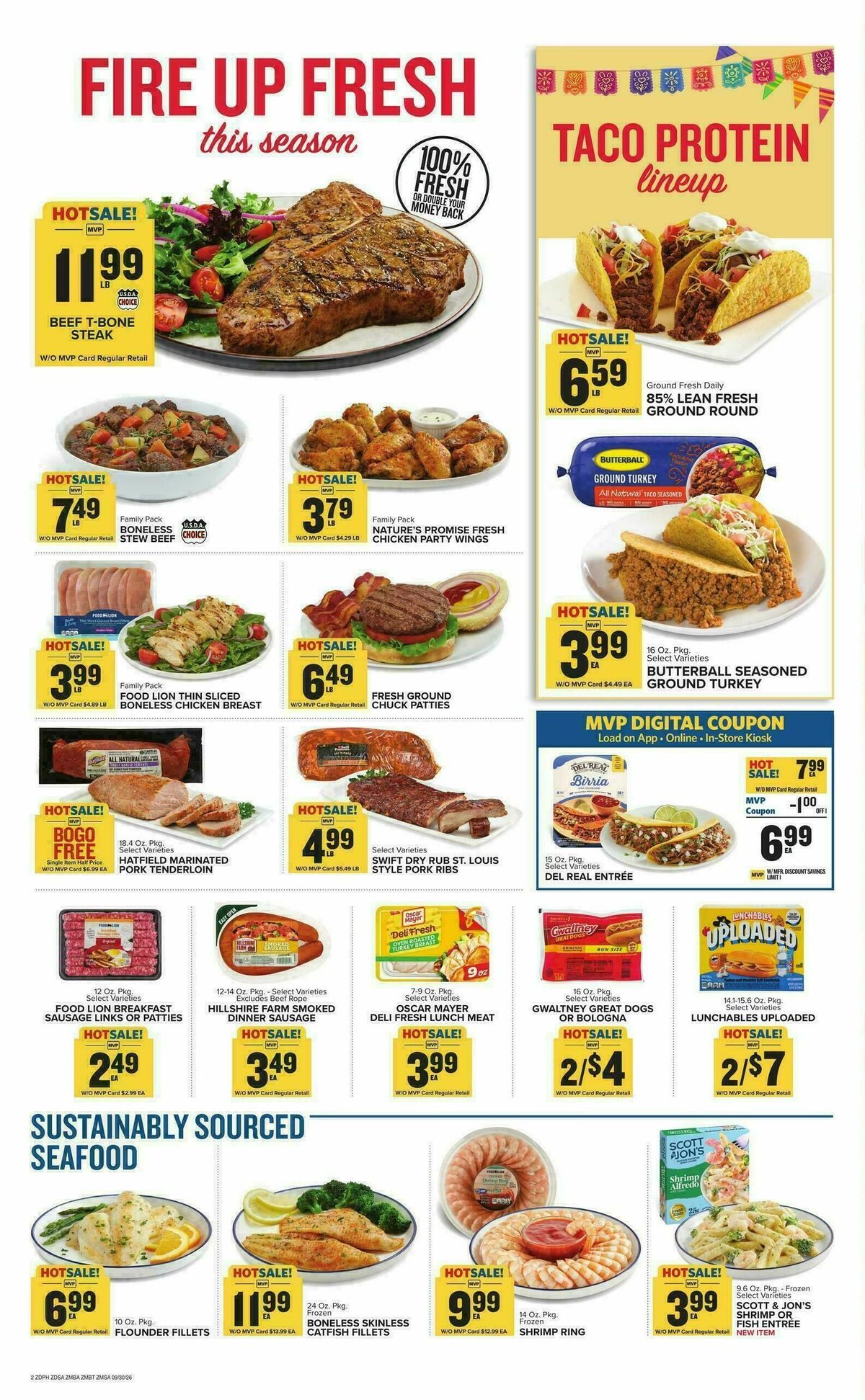 Food Lion Weekly Ad from September 30