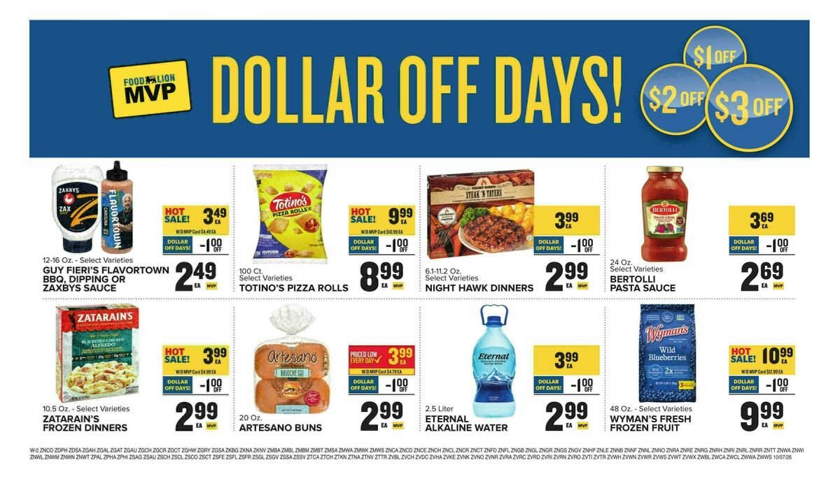 Food Lion Weekly Ad from October 7