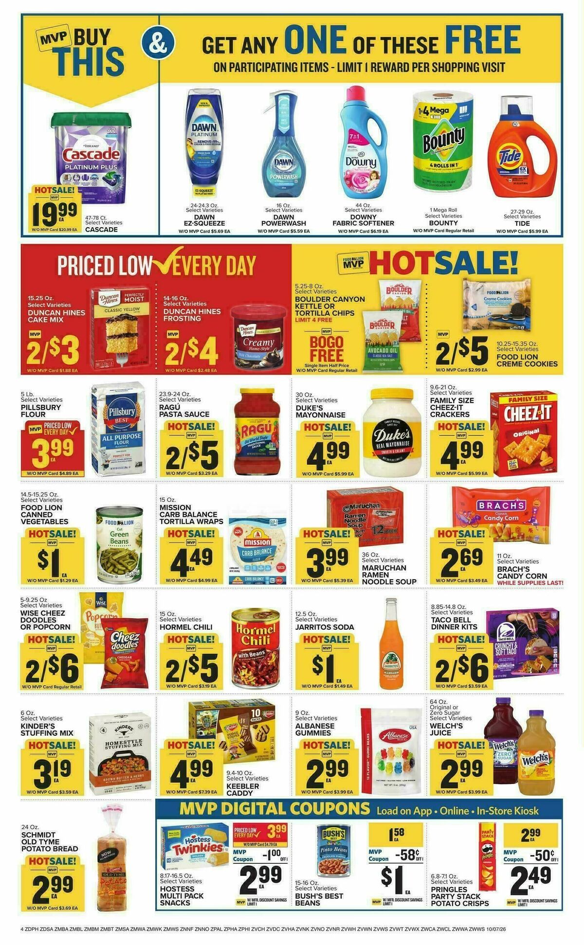Food Lion Weekly Ad from October 7