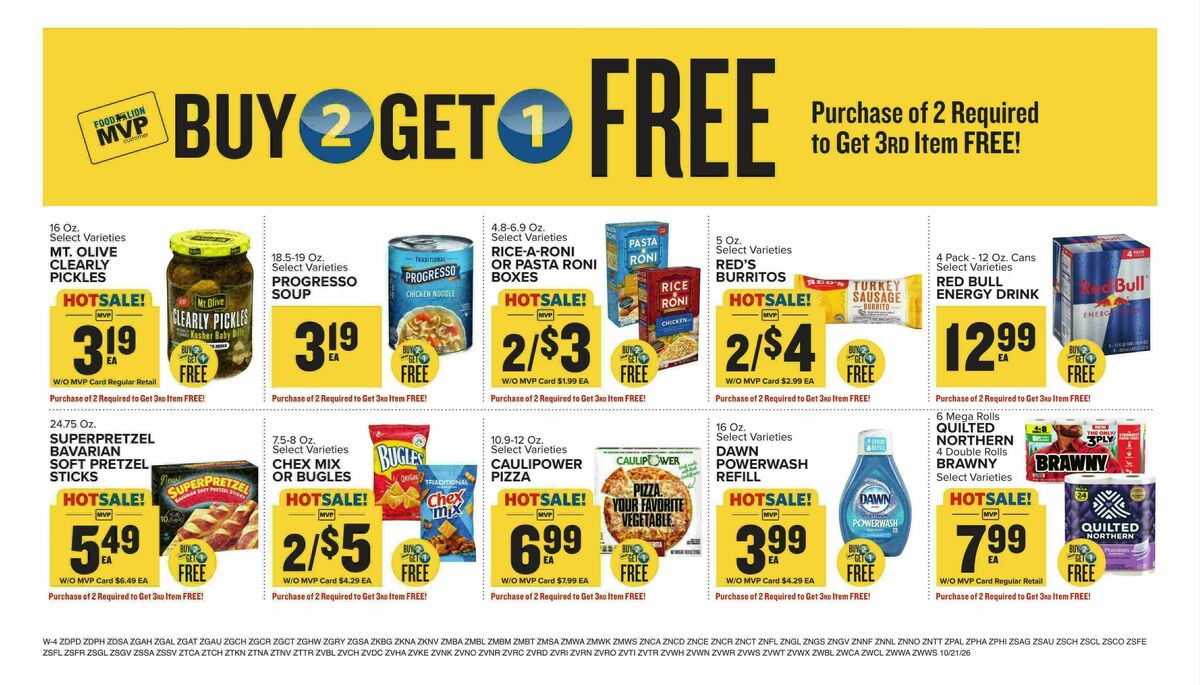 Food Lion Weekly Ad from October 21