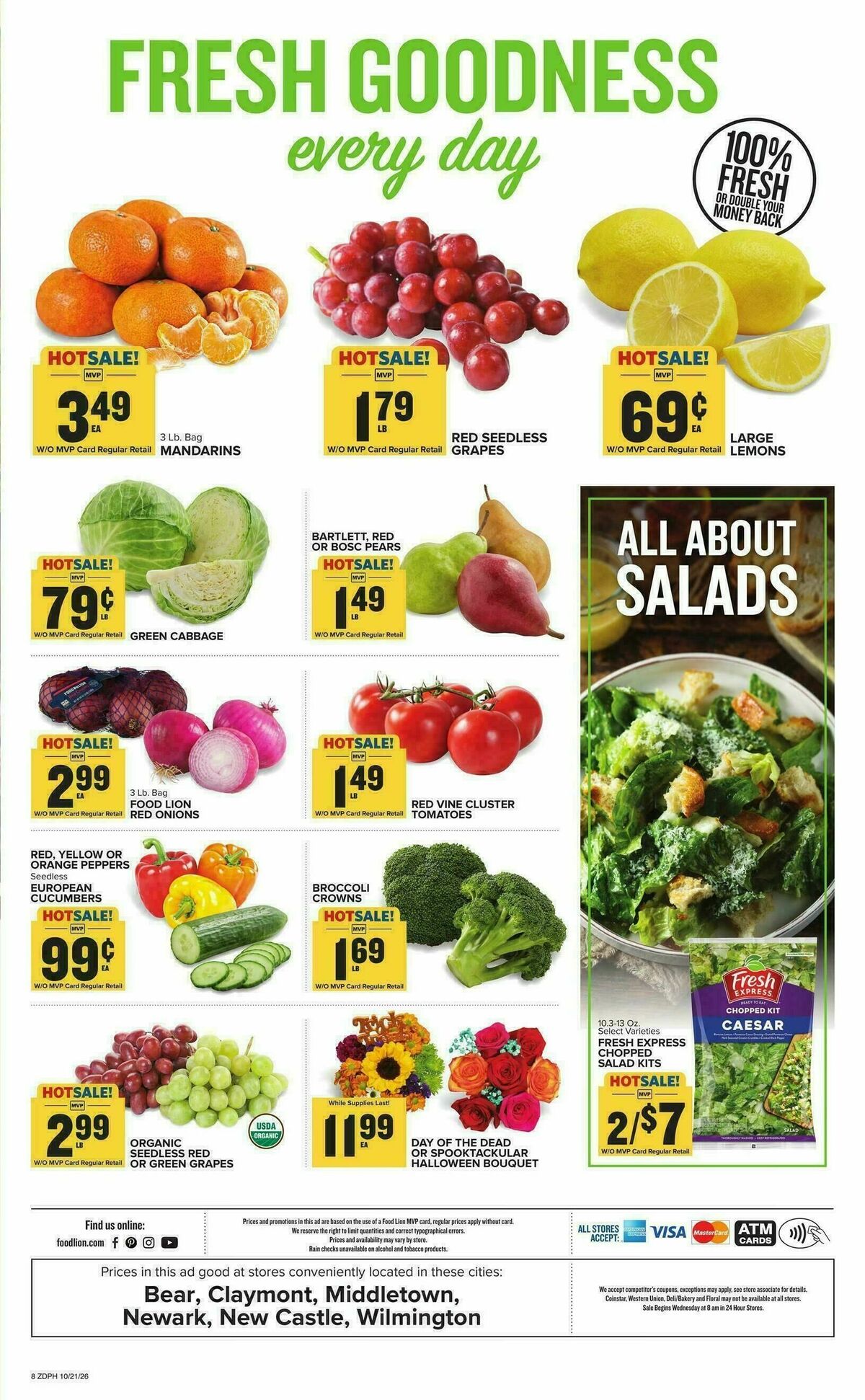 Food Lion Weekly Ad from October 21