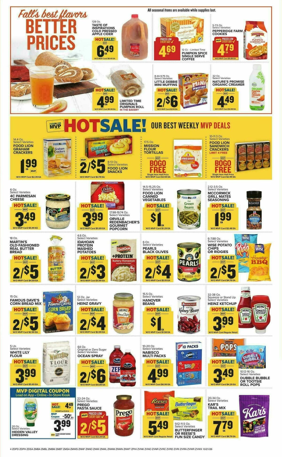 Food Lion Weekly Ad from October 21
