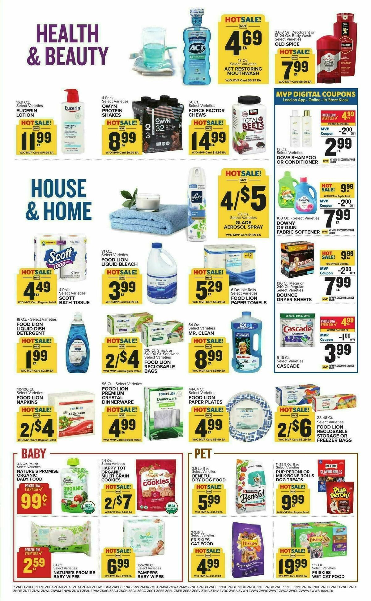Food Lion Weekly Ad from October 21