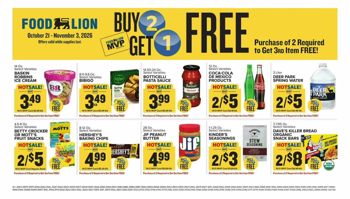 Food Lion Weekly Ad from October 21