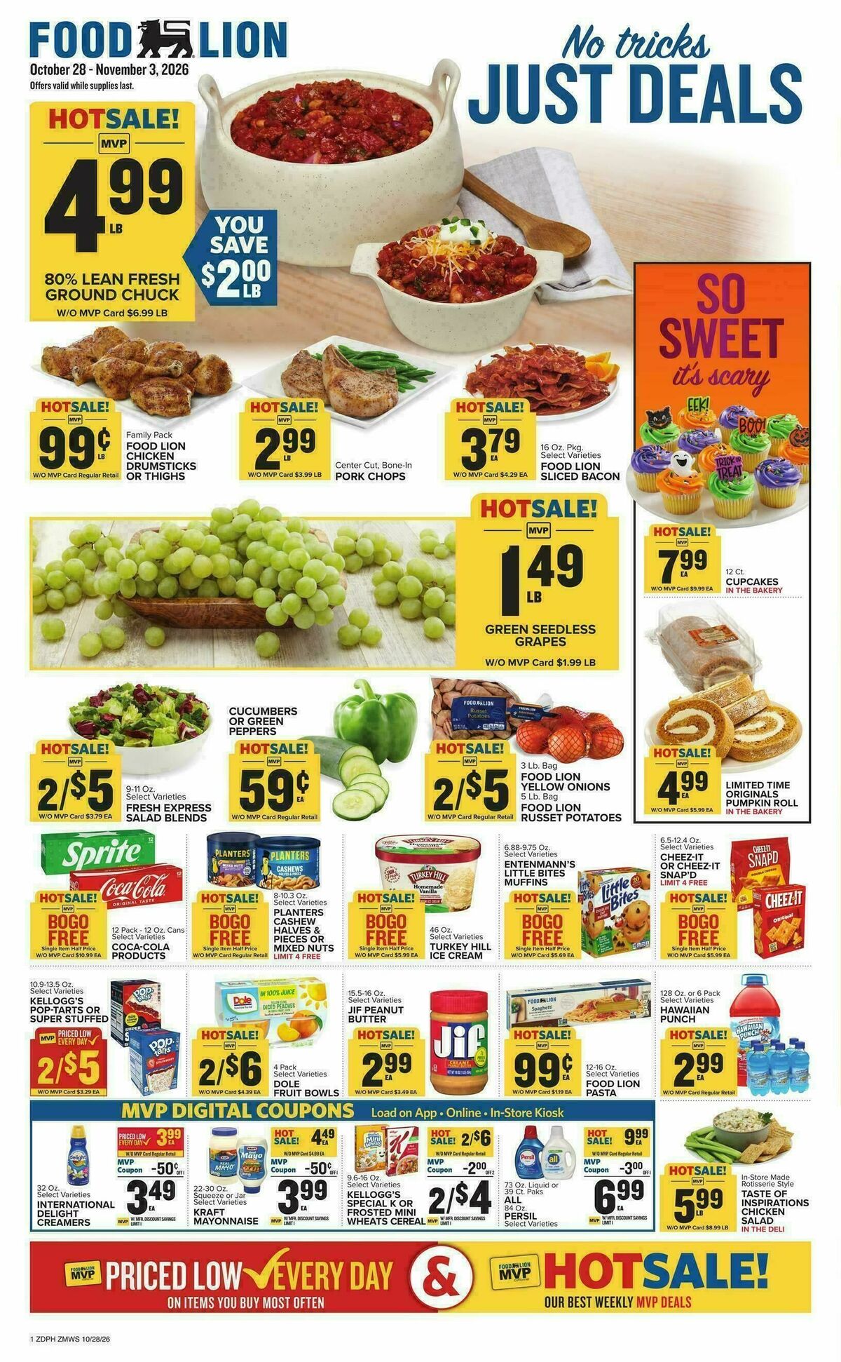 Food Lion Weekly Ad from October 28