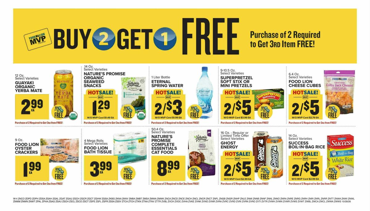 Food Lion Weekly Ad from October 28