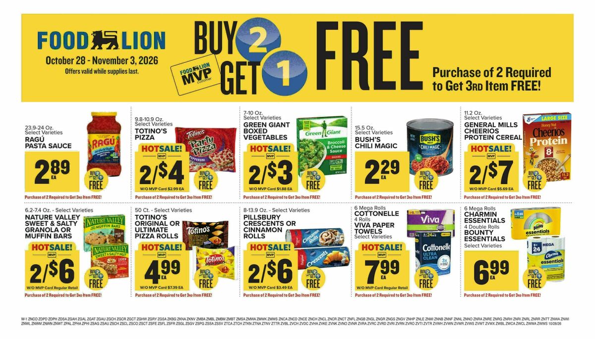 Food Lion Weekly Ad from October 28
