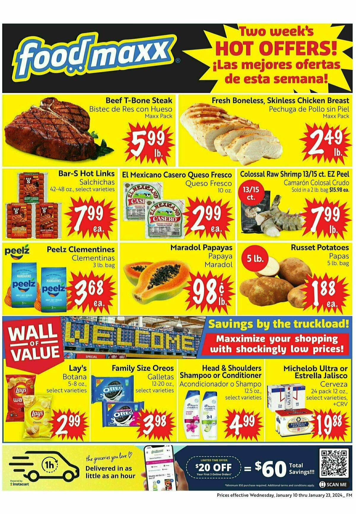 Food Maxx Weekly Ad from January 10