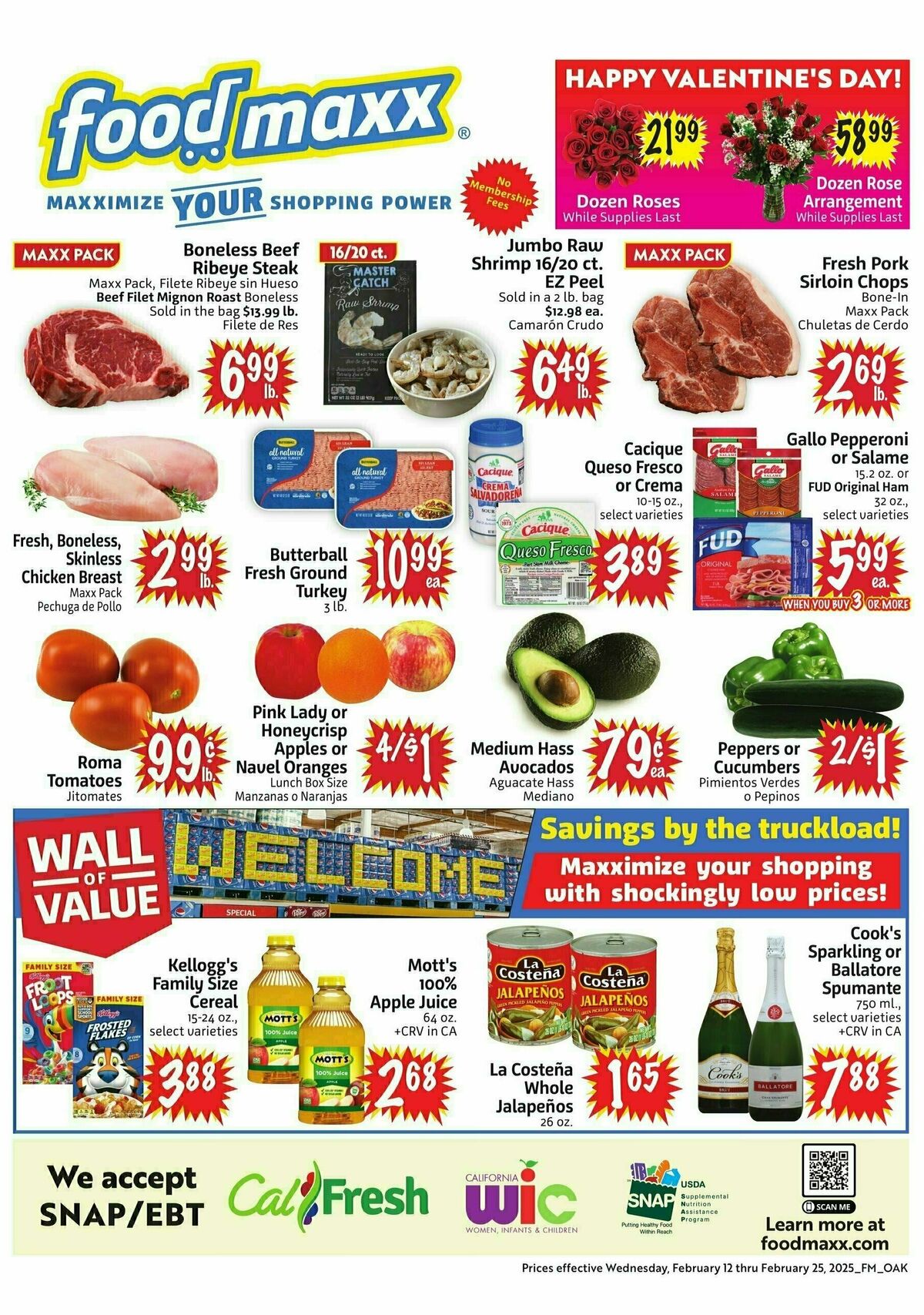 Food Maxx Weekly Ad from February 12