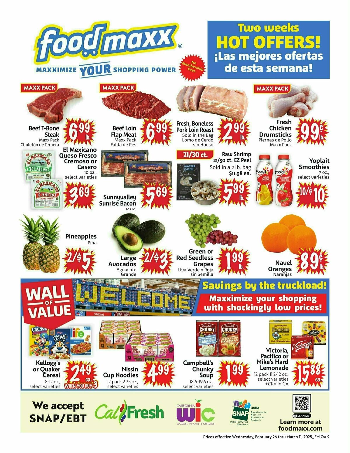 Food Maxx Weekly Ad from February 26