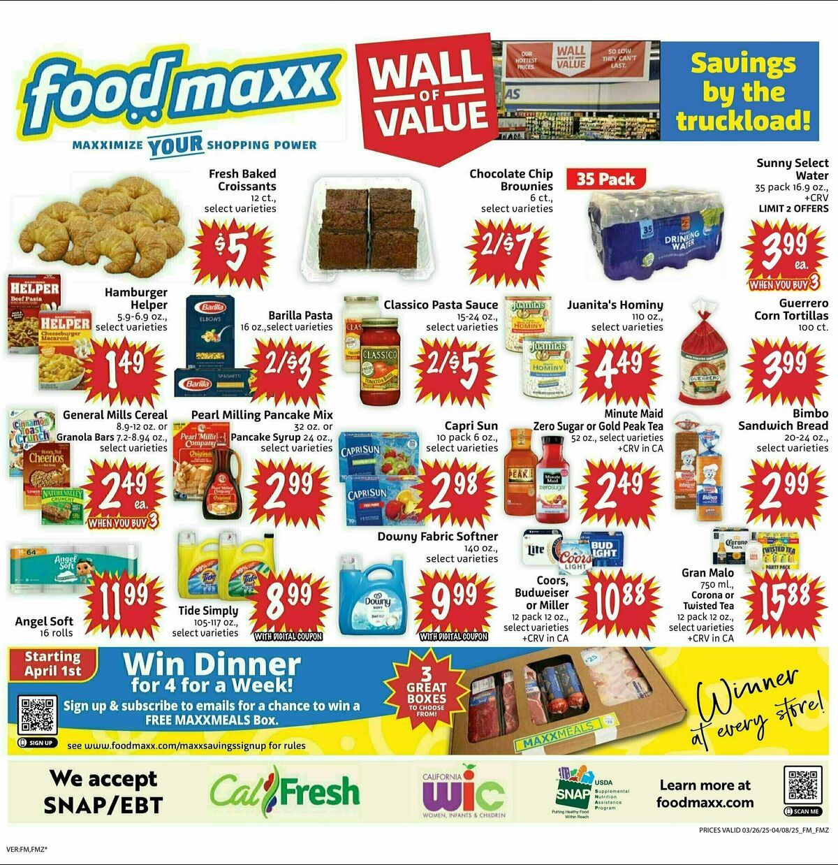 Food Maxx Weekly Ad from March 26