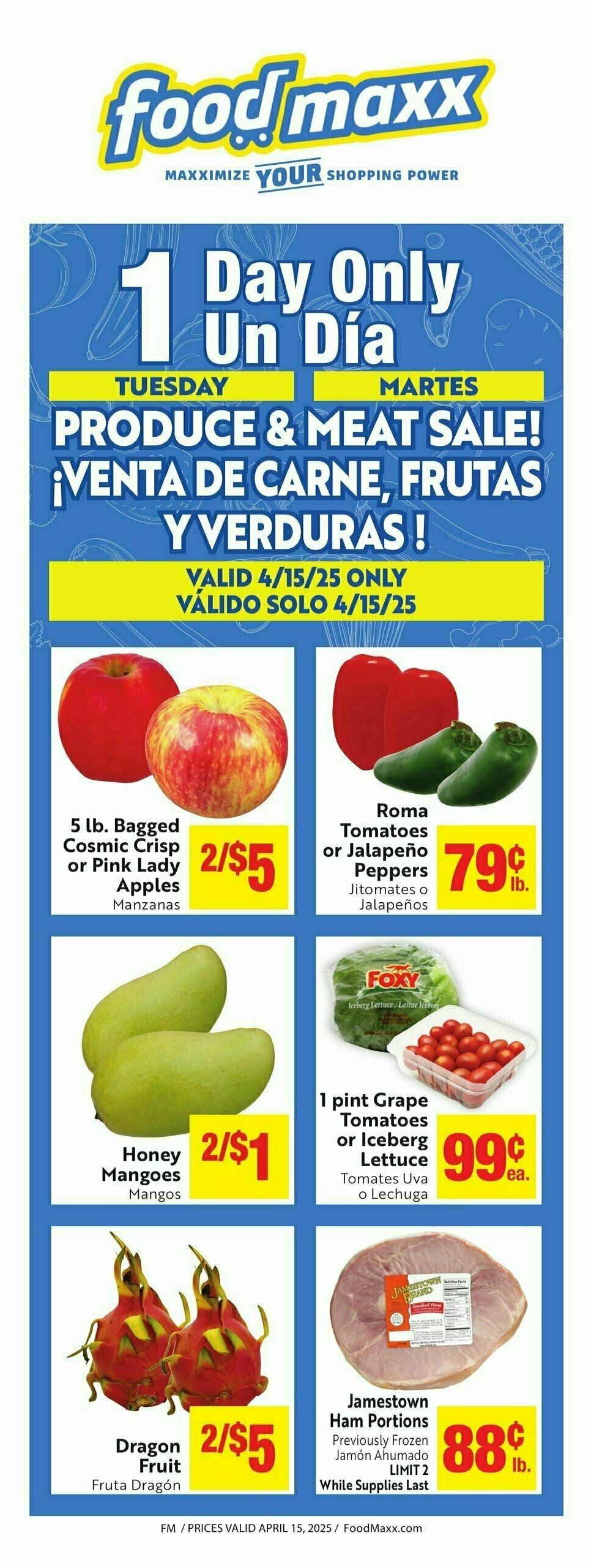 Food Maxx Weekly Ad from April 4