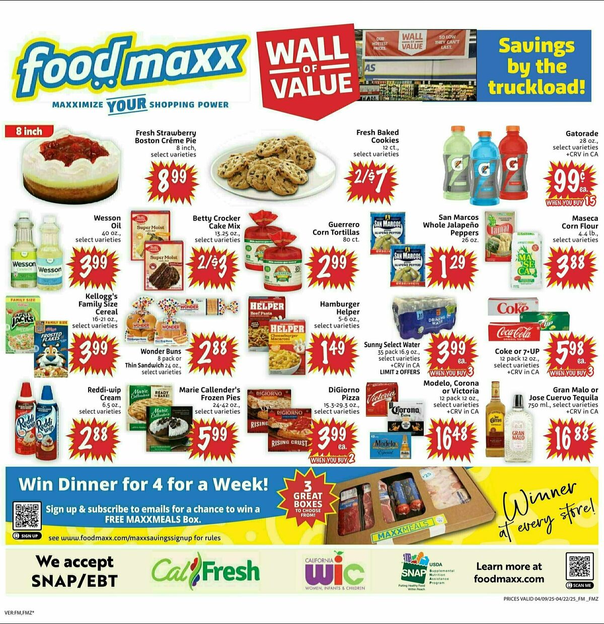 Food Maxx Weekly Ad from April 9