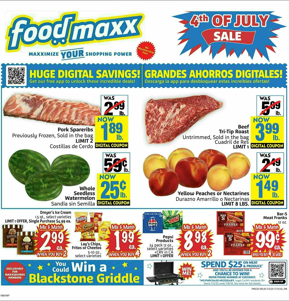 Food Maxx Weekly Ad from July 2