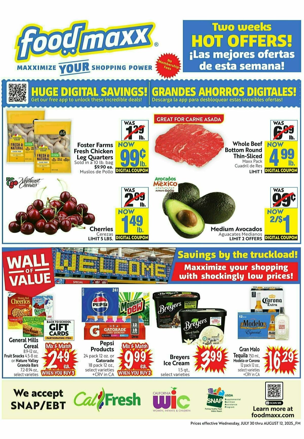 Food Maxx Weekly Ad from July 30
