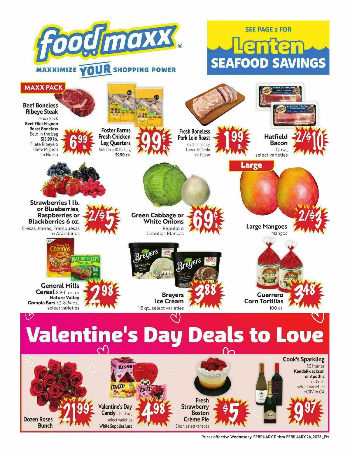 Food Maxx Weekly Ad from February 11