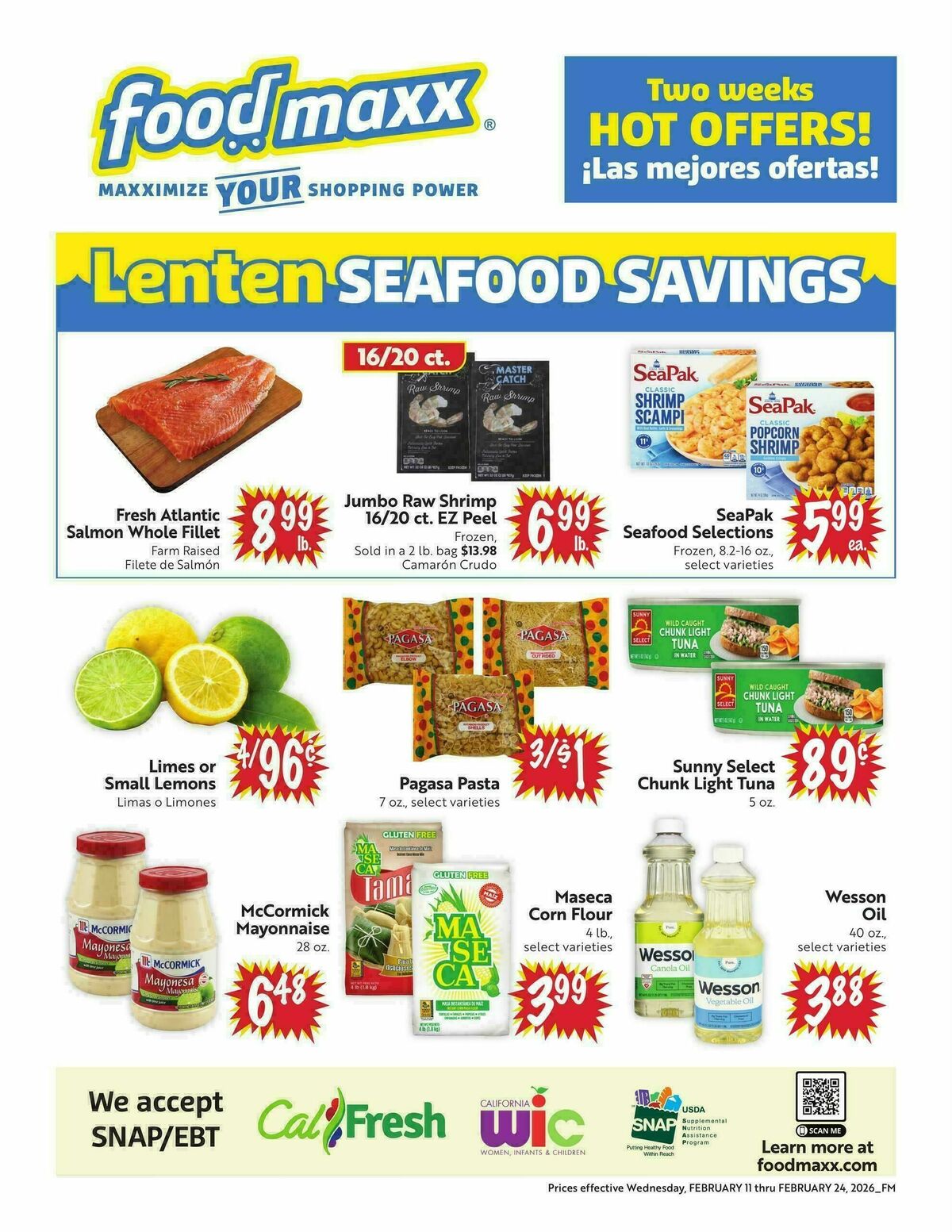 Food Maxx Weekly Ad from February 11
