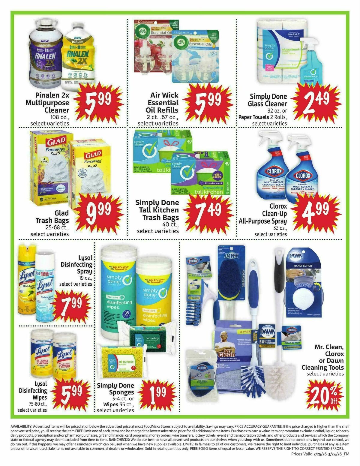 Food Maxx Spring Cleaning Savings Weekly Ad from February 25