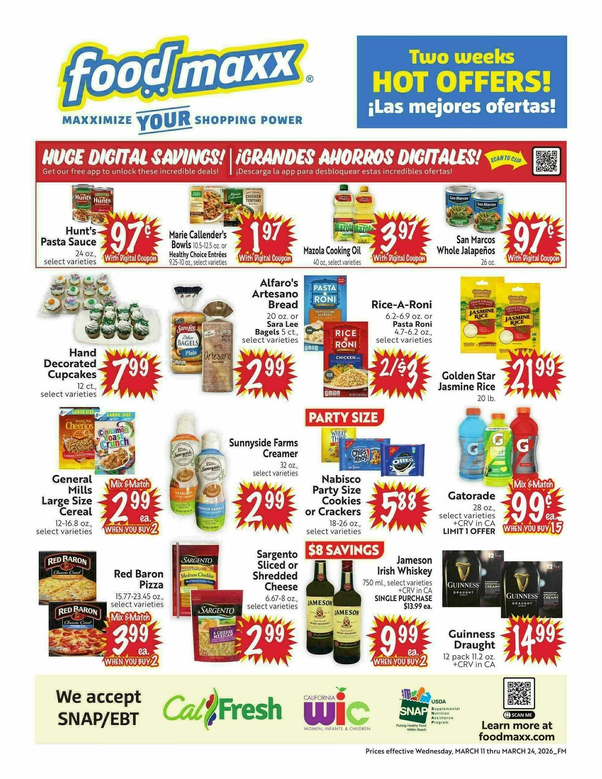 Food Maxx Weekly Ad from March 11
