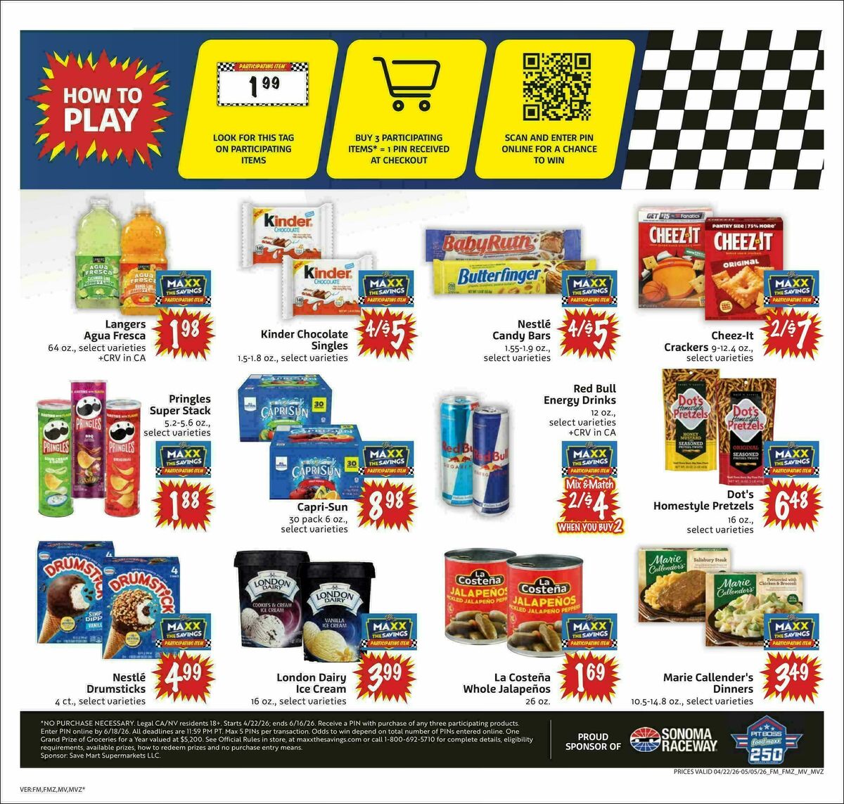 Food Maxx Weekly Ad from April 22