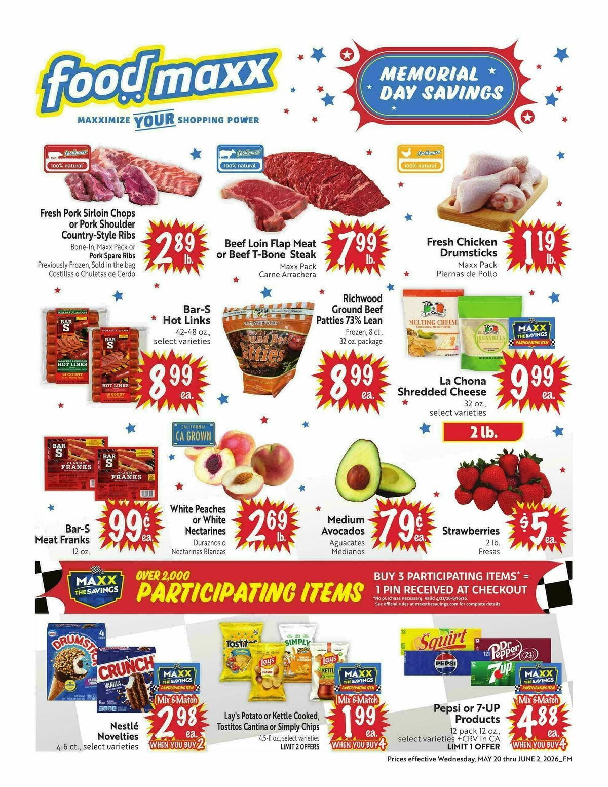 Food Maxx Weekly Ad from May 20
