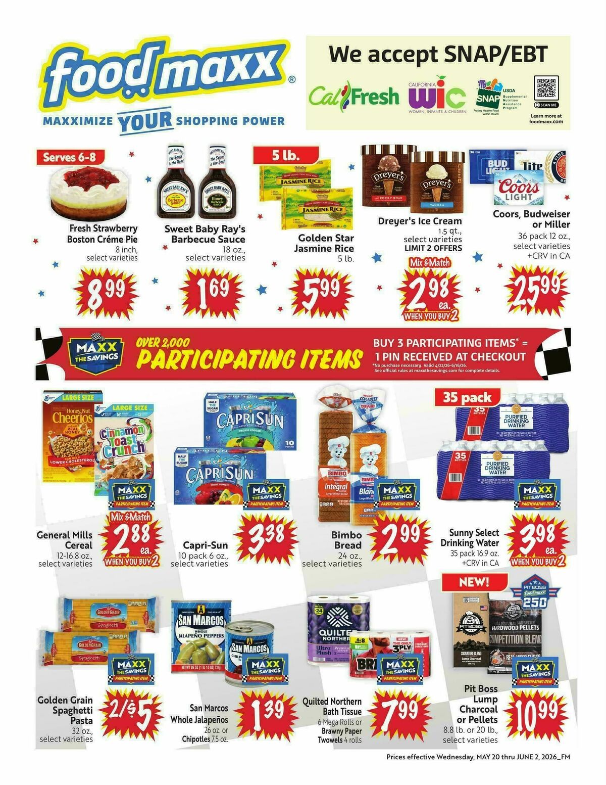 Food Maxx Weekly Ad from May 20