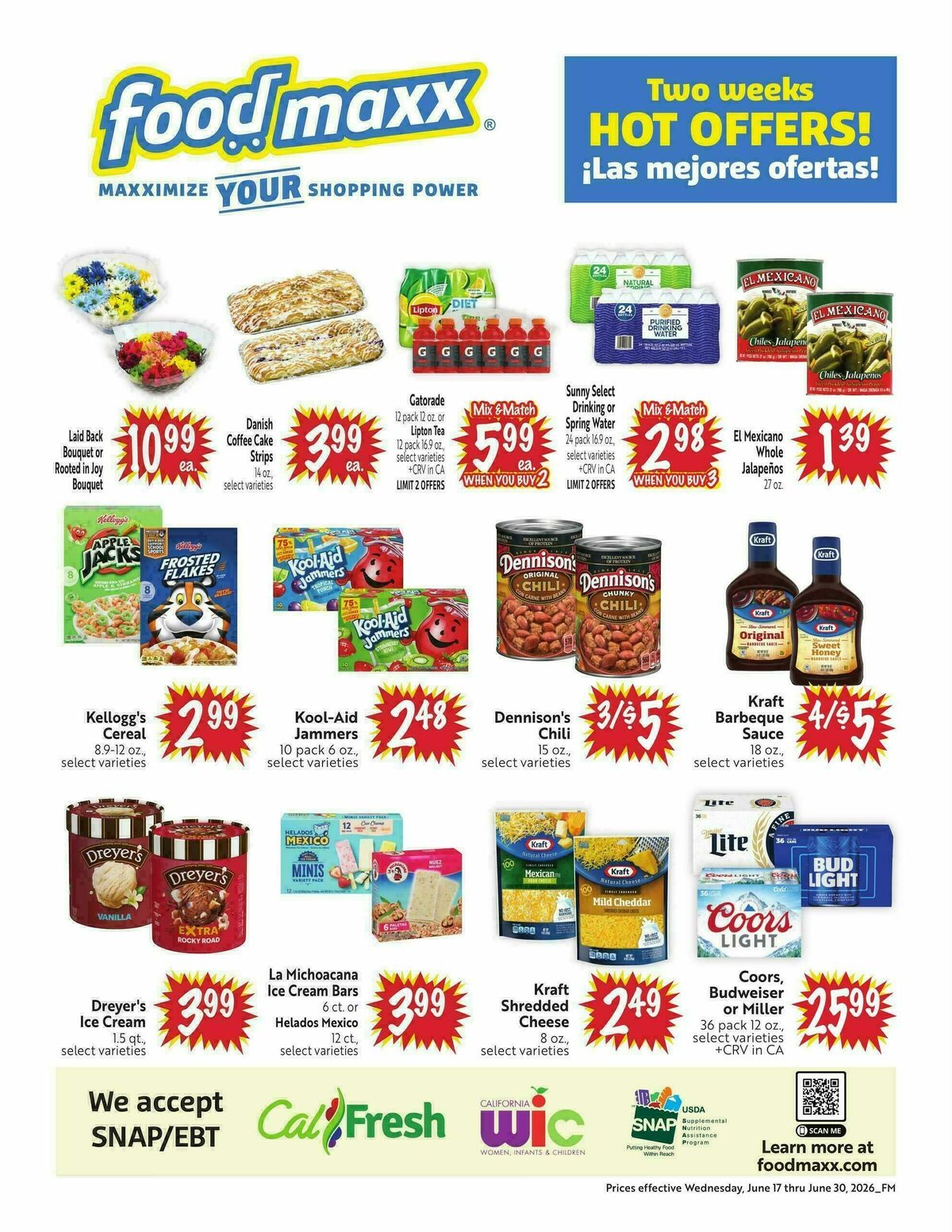 Food Maxx Weekly Ad from June 17
