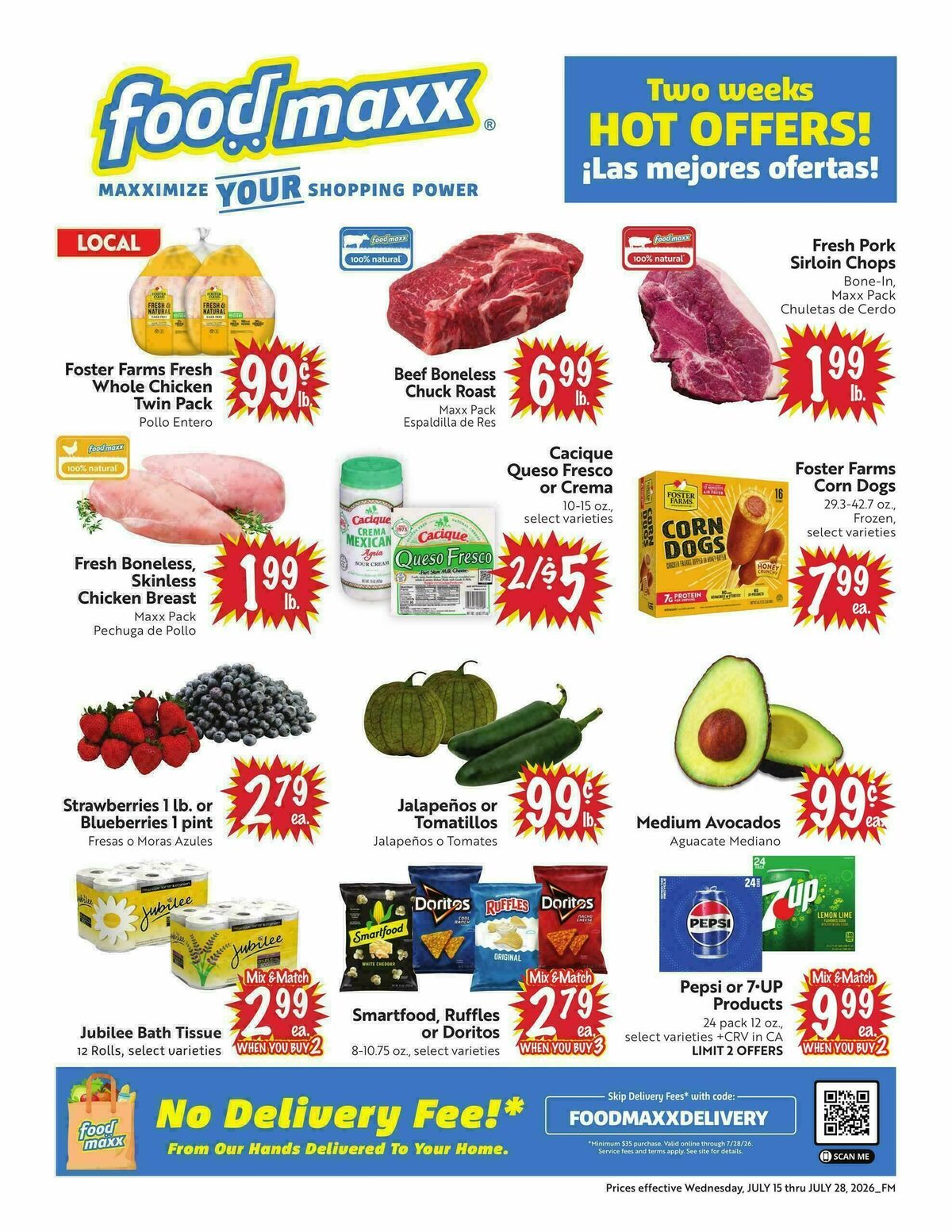 Food Maxx Weekly Ad from July 15