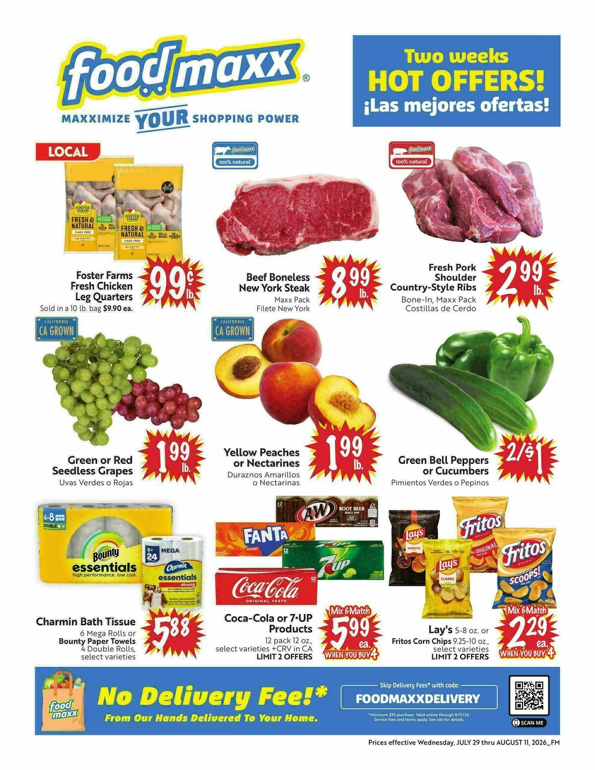Food Maxx Weekly Ad from July 29