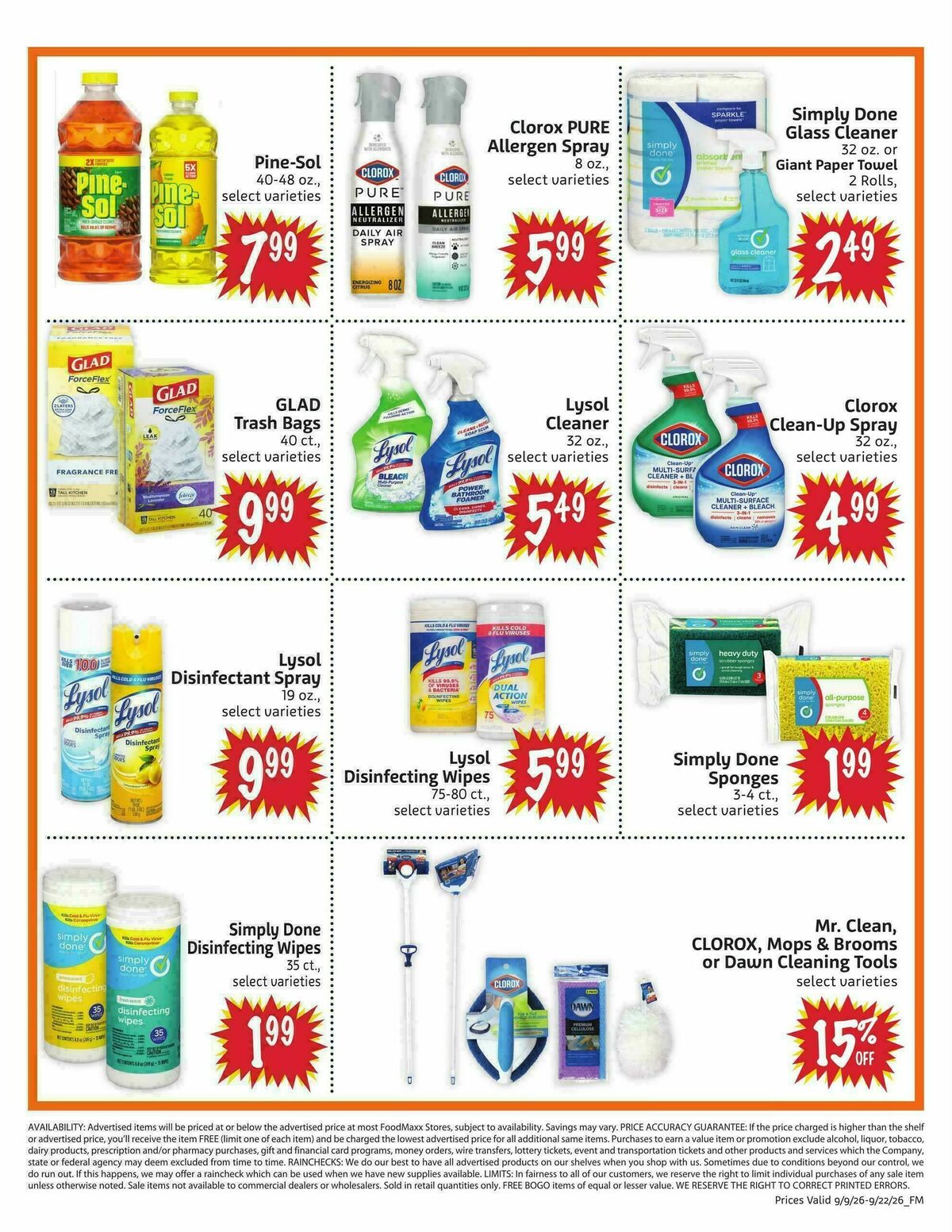 Food Maxx Weekly Ad from September 9