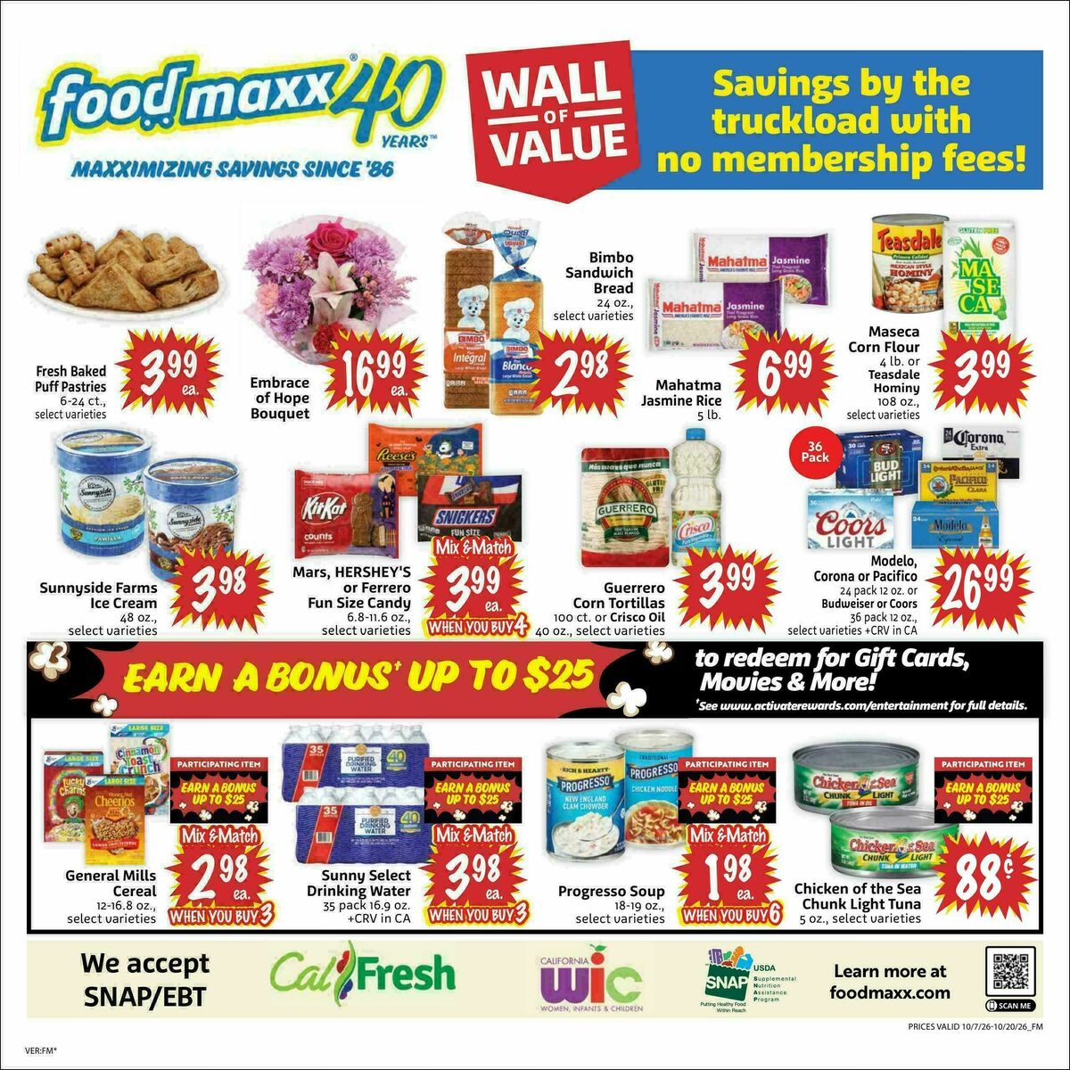 Food Maxx Weekly Ad from October 7
