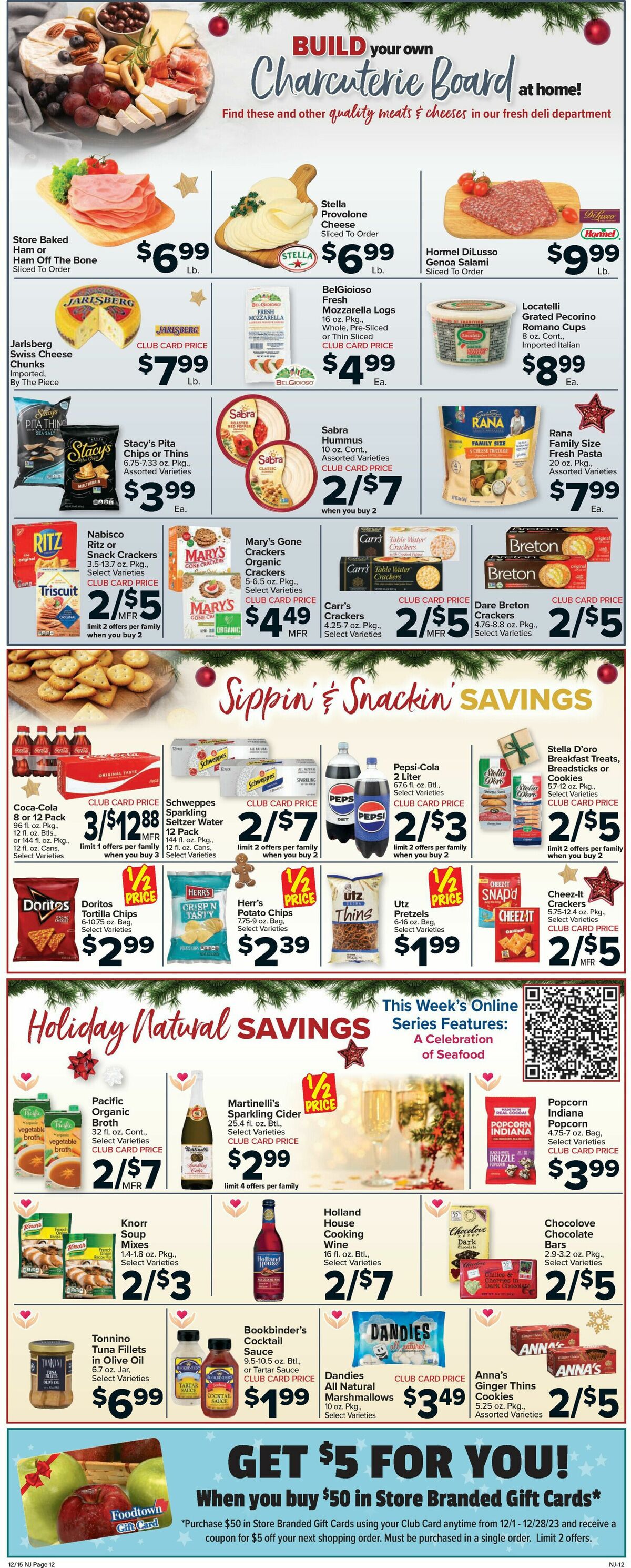 Food Town Weekly Ad from December 15