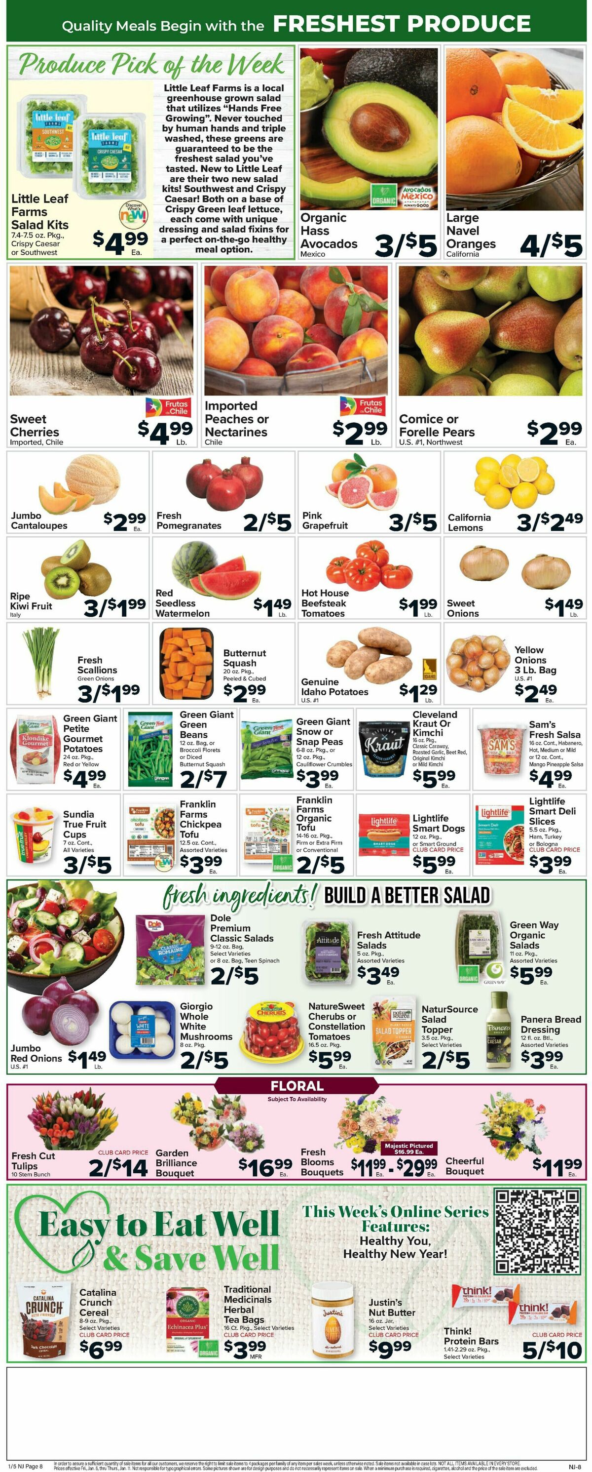Food Town Weekly Ad from January 5