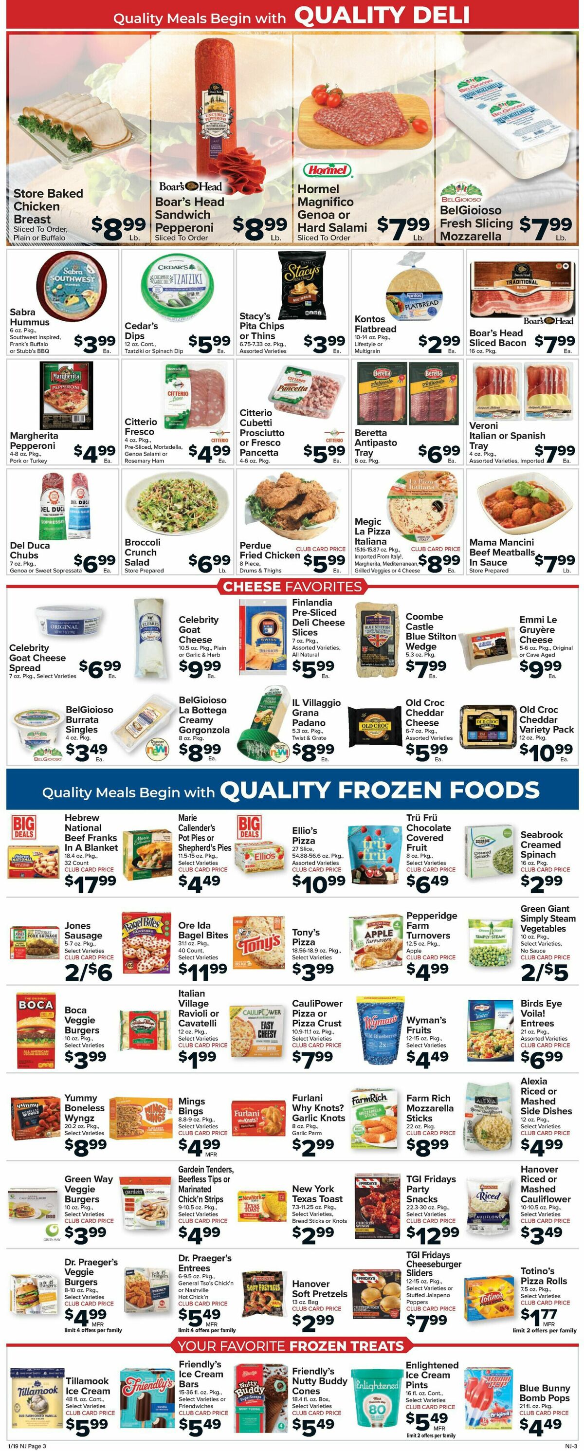 Food Town Weekly Ad from January 19