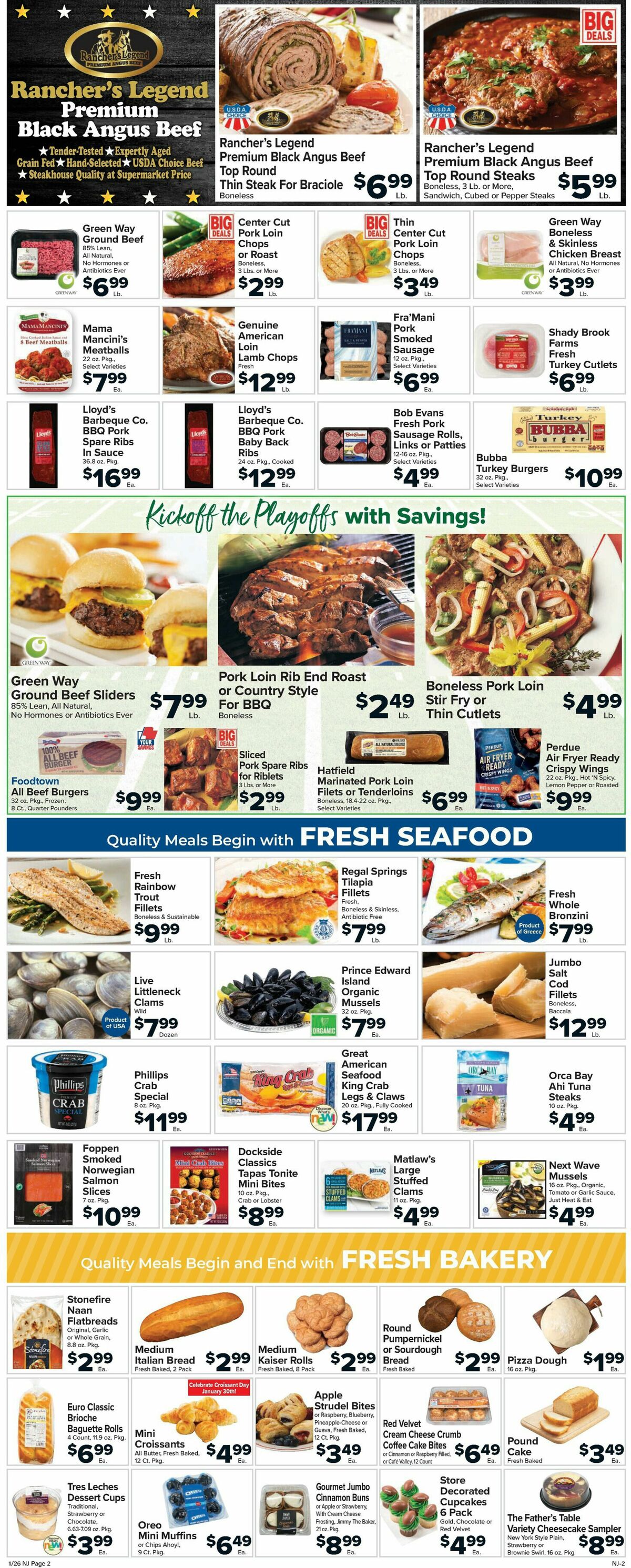 Food Town Weekly Ad from January 26