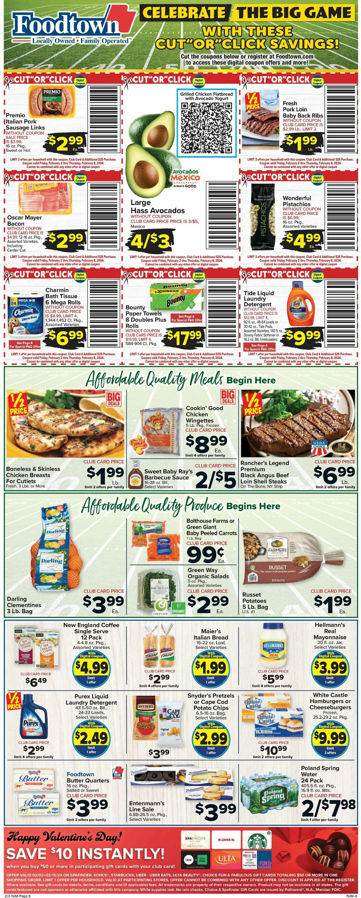 Food Town Weekly Ad from February 2