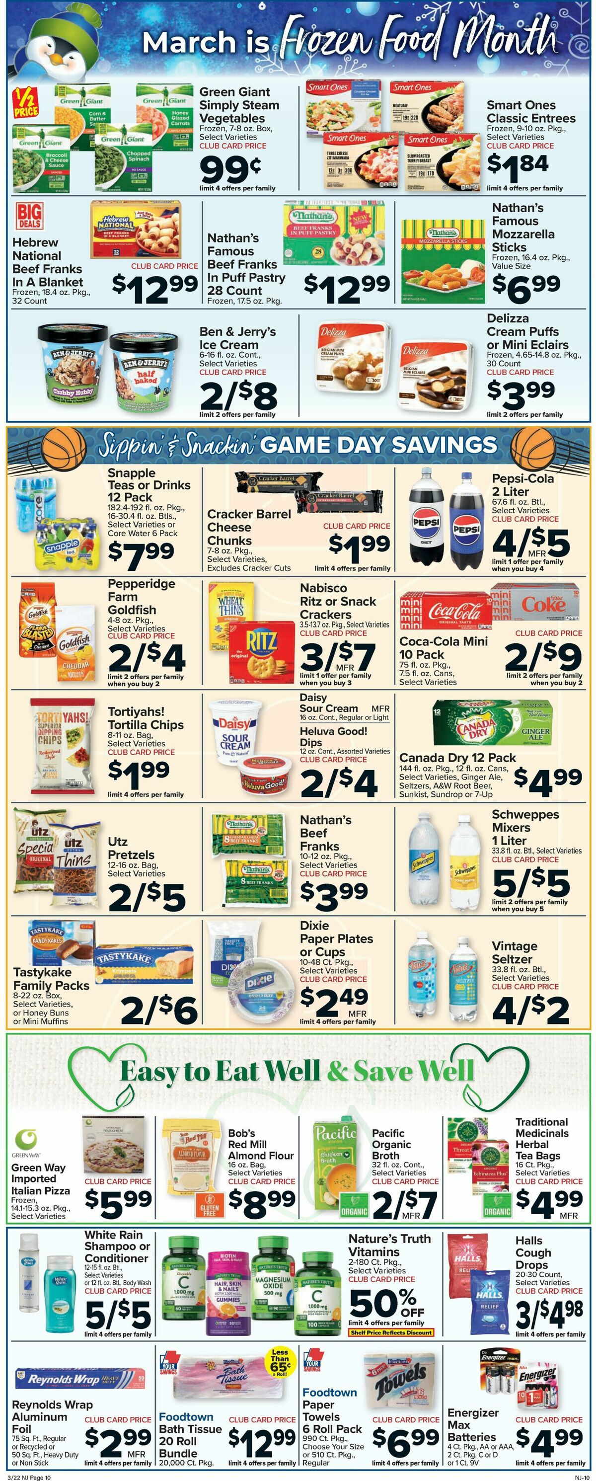 Food Town Weekly Ad from March 22