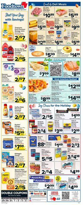Food Town Weekly Ad from March 29