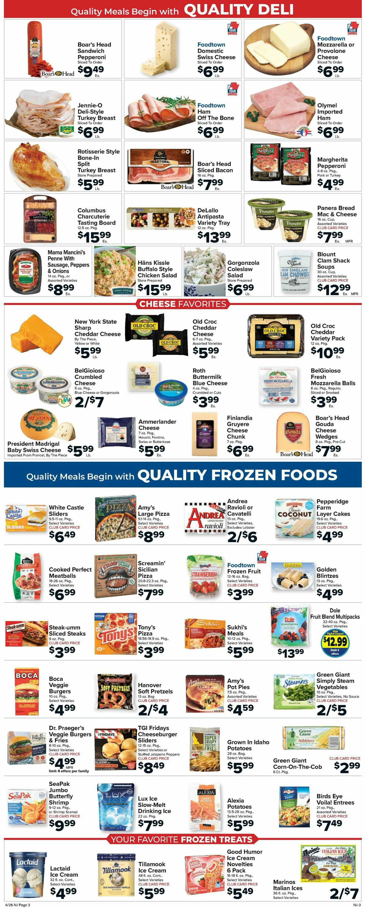 Food Town Weekly Ad from April 26