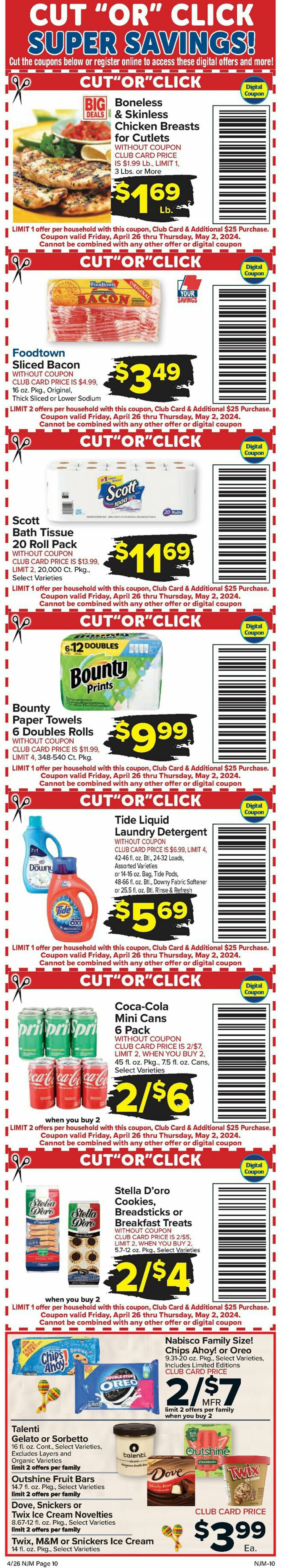 Food Town Weekly Ad from April 26