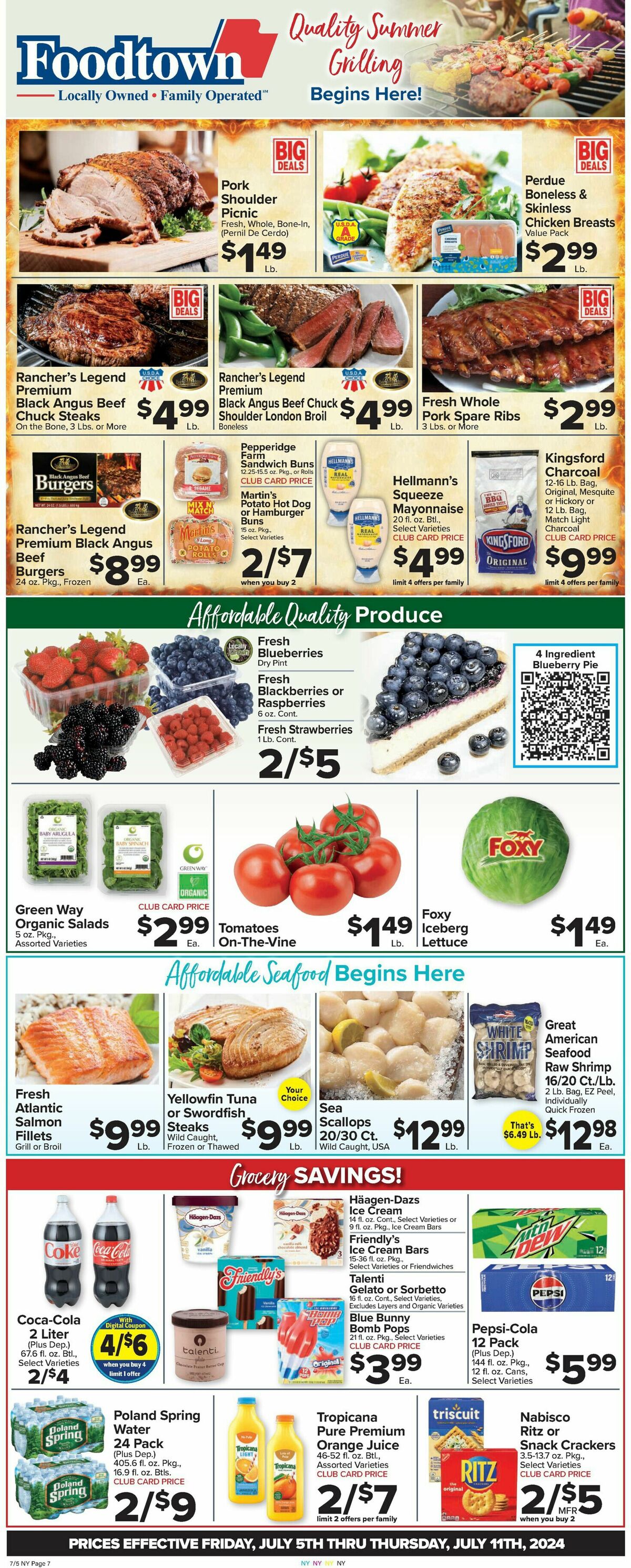 Food Town Weekly Ad from July 5