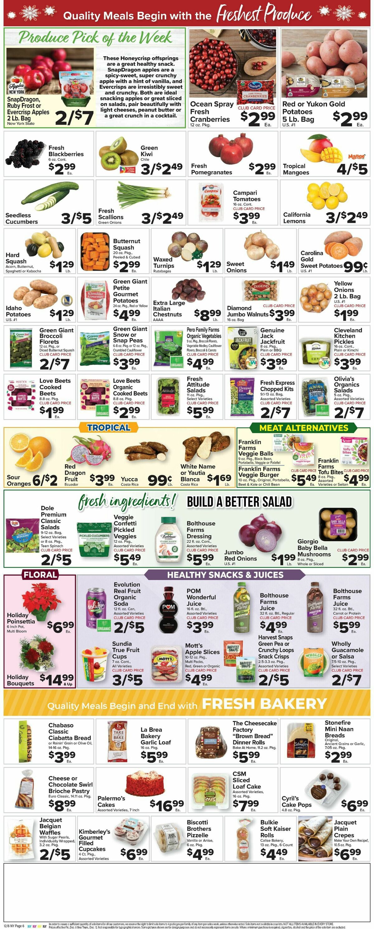 Food Town Weekly Ad from December 6