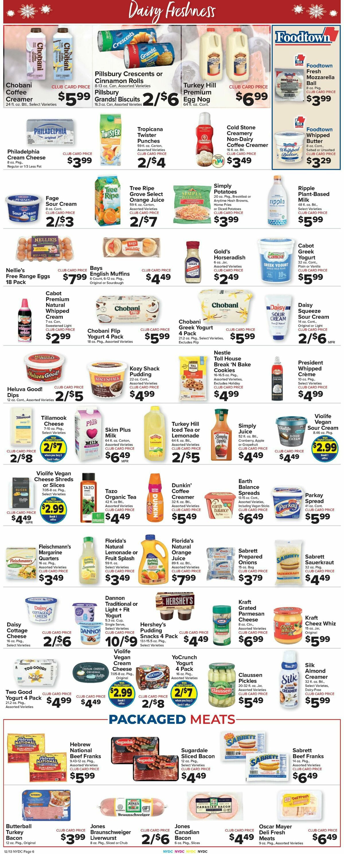 Food Town Weekly Ad from December 13