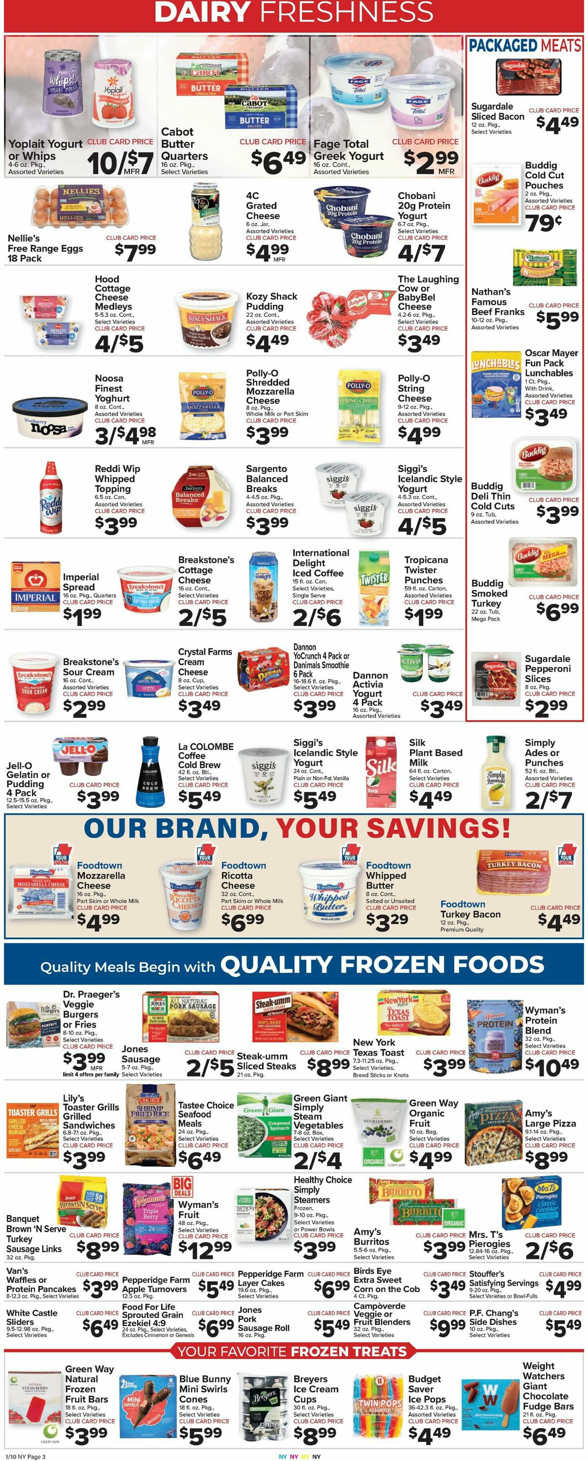 Food Town Weekly Ad from January 10