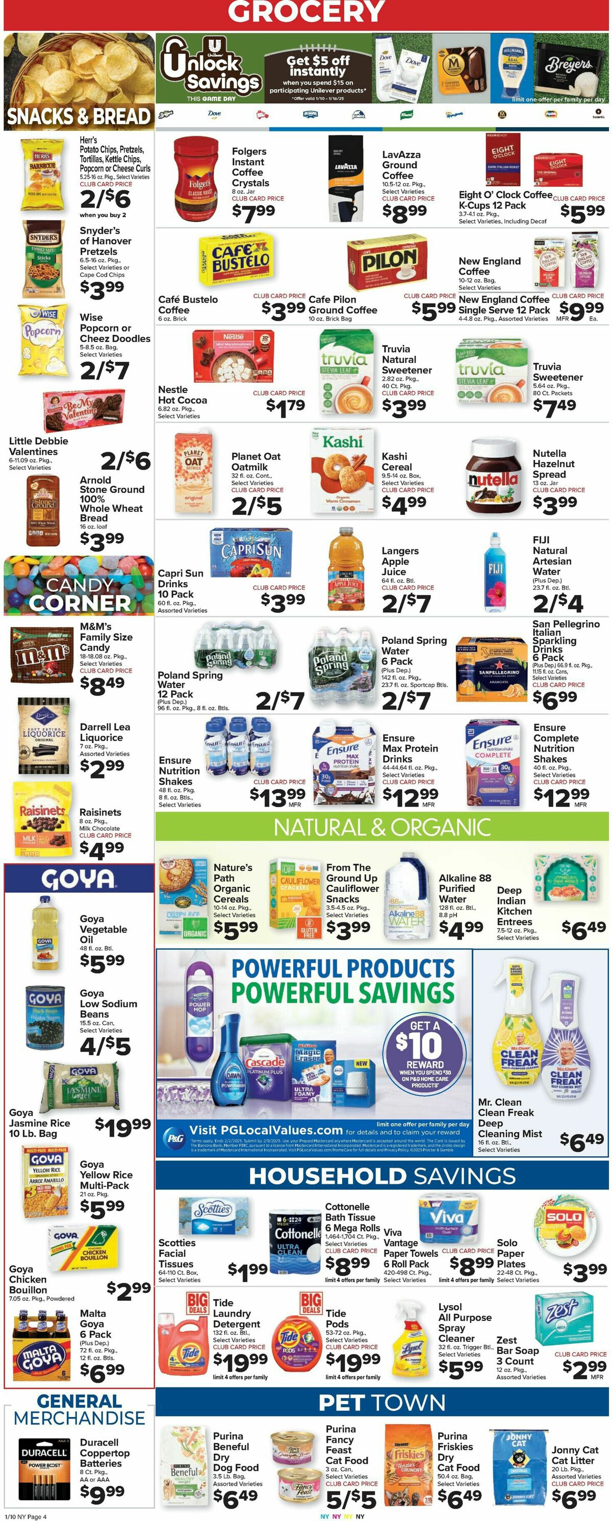 Food Town Weekly Ad from January 10