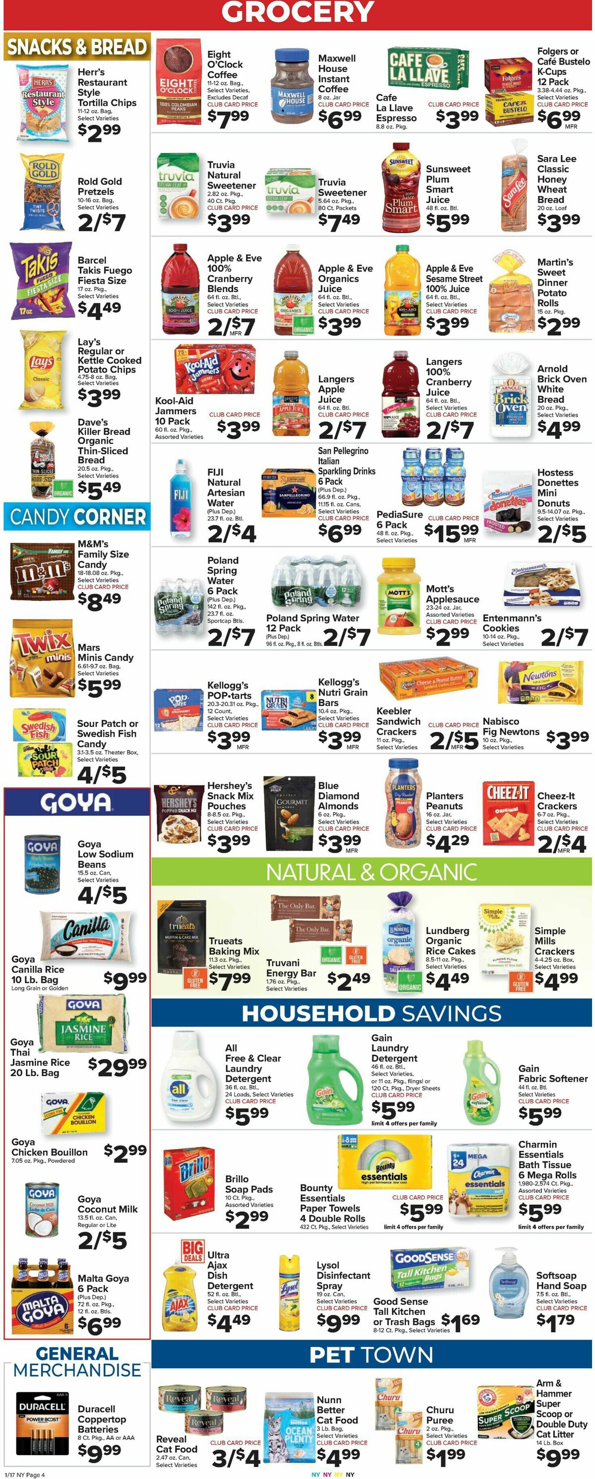 Food Town Weekly Ad from January 17