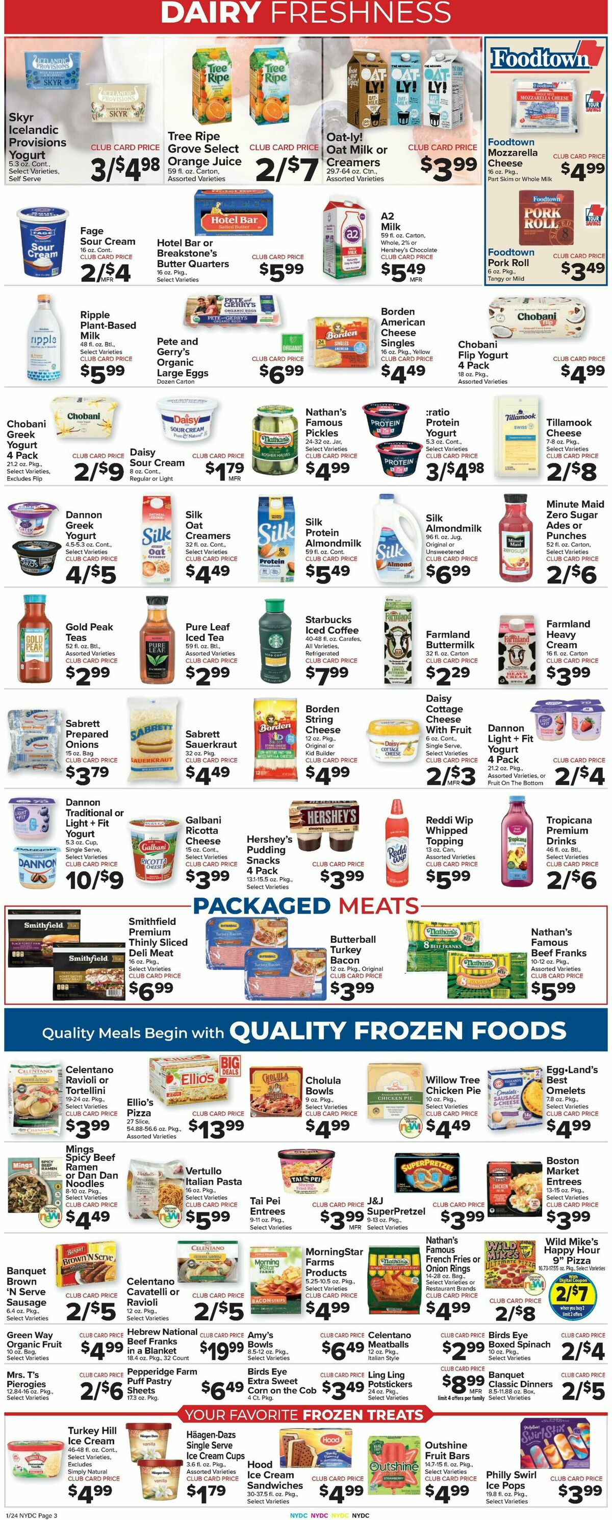 Food Town Weekly Ad from January 24