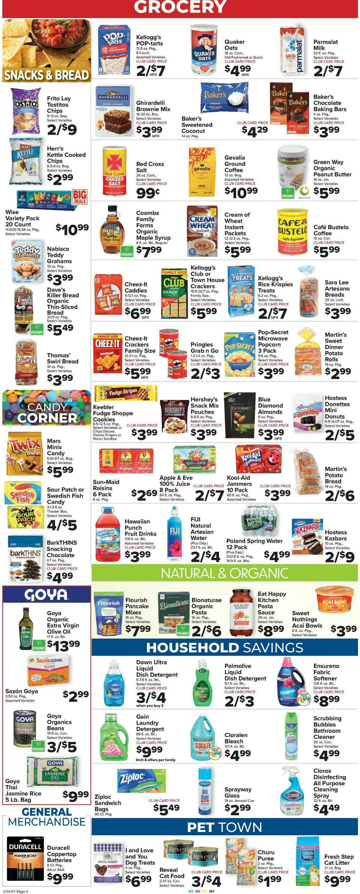 Food Town Weekly Ad from January 24