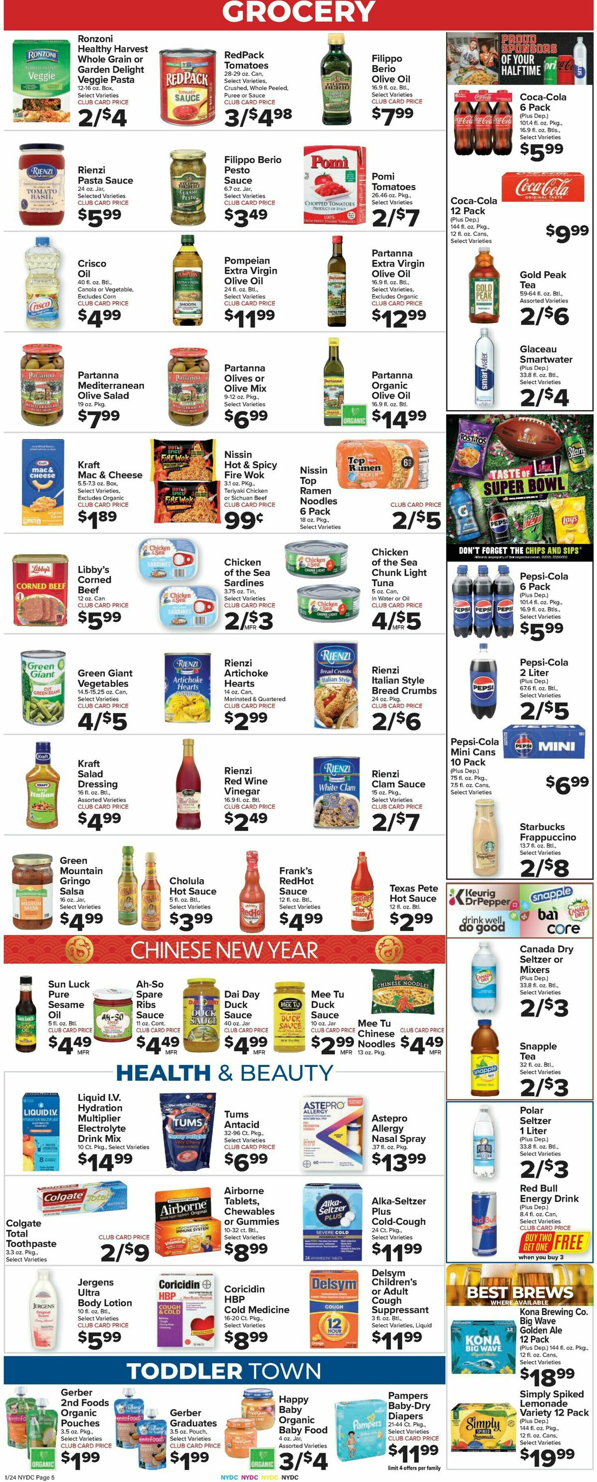 Food Town Weekly Ad from January 24