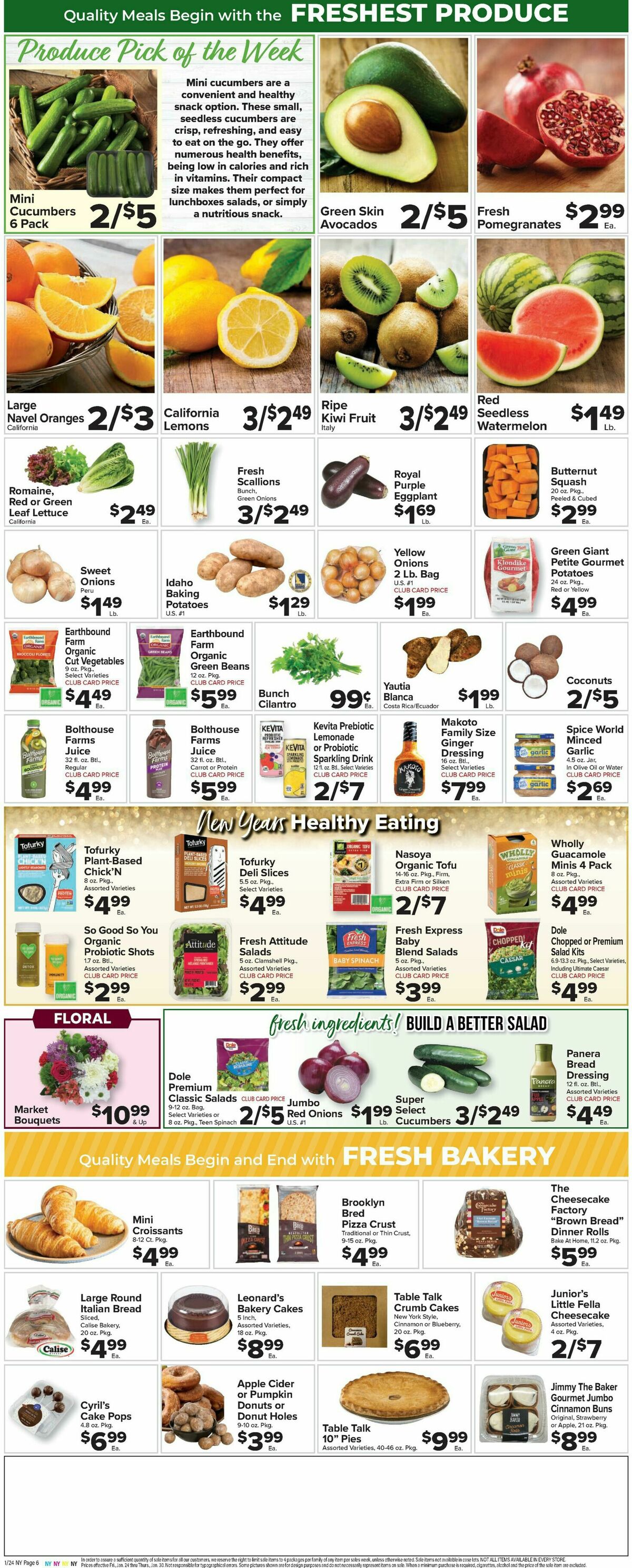 Food Town Weekly Ad from January 24